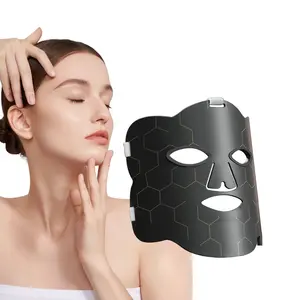 LED facial mask facial treatment beauty instrument acne treatment skin rejuvenation LED light therapy silicification