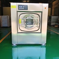 Nouvelle machine à laver/extracteur de blanchisserie industrielle électrique 70 kg en acier inoxydable haute pression, robuste et durable