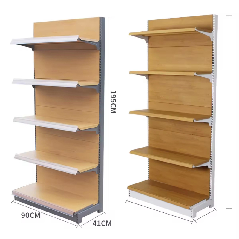 Supermarket Single and Double Sided Metal