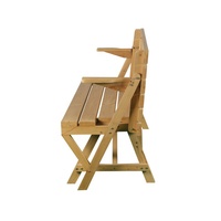 Livraison rapide Tables de pique-nique en bois de jardin Meubles d'extérieur Table de pique-nique pliante en bois de camping
