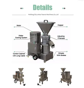 High Quality Peanuts Sesame Nuts Grains Butter Grinding Mill Machine Cacao Peanut Butter Grinder
