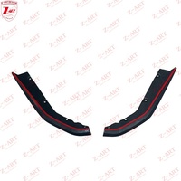 Diffuseur arrière en fibre de carbone sèche Z-ART R4 pour BMW G80 G81 G82 G83 M3 M4 2021+ Lèvre arrière en carbone