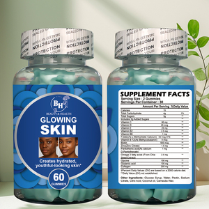 ホットセールOEM輝くスキンガムコラーゲンサプリメント水和サポート3000mg 60個ボトルカスタムラベルサプライヤー - Product Image 4