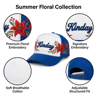 Casquette de baseball unisexe adulte de haute qualité, personnalisable, en sergé doux, avec motif botanique tropical esthétique, ajustable, vente en gros