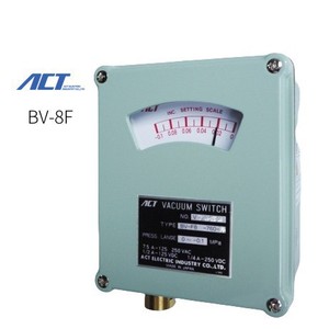 สวิตช์สุญญากาศ Act รุ่น Bv-8F ควบคุมแรงดัน 0 ถึง 0.1 Mpa สำหรับใช้งานในอุตสาหกรรม - Product Image 1