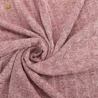 En stock Tissu côtelé uni brossé doux de poids moyen 8*4 210g en polyester-rayonne-élasthanne tricoté, couche de base chaude et respirante