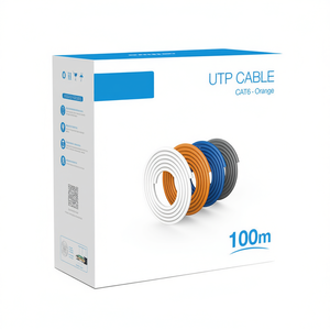 Cable de red Dahua Utp Cat6 de 100 m, color blanco, para sistemas de vigilancia - Product Image 3