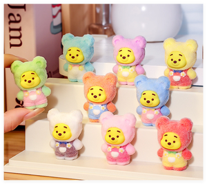 ألعاب أطفال، تماثيل حيوانات صغيرة ثلاثية الأبعاد من الراتنج الناعم، شخصيات حيوانات صلبة للسلاسل والقلائد والأساور - Product Image 6