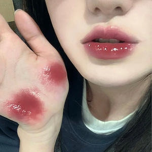 Le brillant à lèvres transparent Diamond Gloss Mirror apparaît blanc et n'est pas facile à coller au verre Water Gloss Mirror Lipstick - Product Image 4