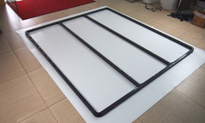 Base de Cama Individual de Madera con Diseño Moderno y Lujoso, Modelo AX-803, de Foshan Solid Furniture - Product Image 5