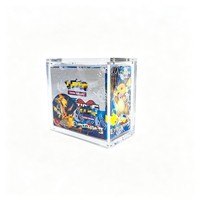 Boîte de protection en acrylique transparent anti-UV pour cartes à collectionner, produits scellés, boîtes de packs ETB