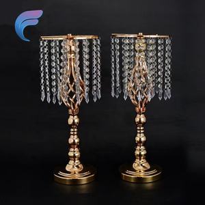 Elegante soporte versátil para arreglos florales de metal para bodas, jarrón de hierro de alta calidad para centros de mesa para eventos - Product Image 6