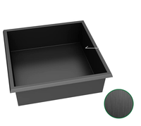 Niche murale de douche en acier inoxydable de style moderne, écologique, durable, installation facile, garantie 1 an, Thsink N3232 pour usage hôtelier