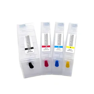 Cartouche d'encre de recharge 4 couleurs PGI-1200 PGI1200 pour <span class=keywords><strong>imprimante</strong></span> <span class=keywords><strong>Canon</strong></span> MAXIFY <span class=keywords><strong>MB2020</strong></span> MB2320 MB2120 MB2720 avec puce ARC - Product Image 6