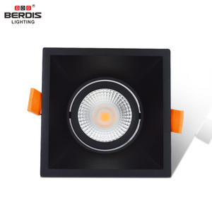 Berdis 90mm recortado redondo antideslumbrante CE SAA RoHs Led Downlight COB foco ajustable radiador Delgado Luz de techo para carcasa - Product Image 5