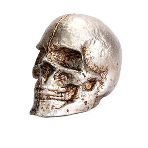 زينة جمجمة من لب الورق مخصصة لعيد الهالوين، قابلة للتخصيص لتزيين المنزل والمكتب - Product Image 2