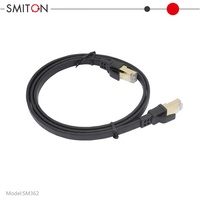Conector RJ45 Cat 8, Enchufe 8P8C, Cable Ethernet, Interruptor, Cable de Conexión Ethernet Estándar Cat8