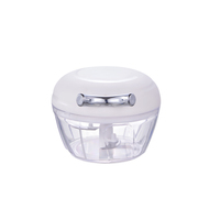 Keukenaccessoires Blender Knoflooksnijder Mini Handmatige Groente Fruit Gember Ui Vlees Shredder Handmatige Snijder Roestvrij staal