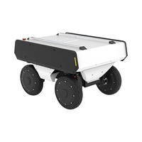 Plate-forme de robot tout terrain 4WS-4WD Châssis de robot Plate-forme de robot mobile Utilisation pour robot mobile