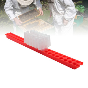 Outil d'élevage des reines JZBZ Cage à <span class=keywords><strong>reine</strong></span> en plastique État neuf Barre d'expédition pour outils de transport des reines - Product Image 6