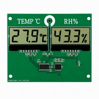 Module d'affichage de température et d'humidité DJ, double écran LCD, capteur numérique thermo-hygromètre, alimentation par batterie 3V, panneau intégré OEM