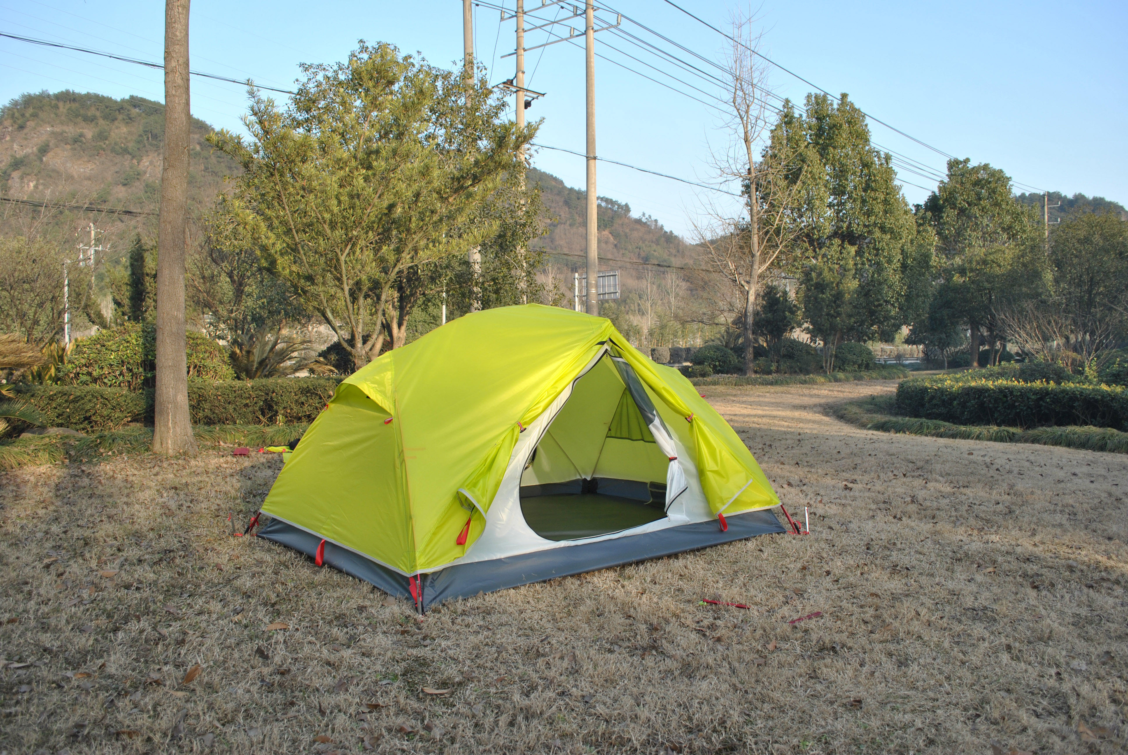虹パパ High-End Ultralight 2-Person Waterproof Tent CXZ-467 4-Season MSR