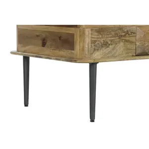Table basse Mango en métal 116x60x46 Prof. Naturel - Product Image 2