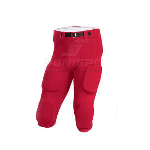 Uniforme de fútbol americano unisex personalizado de alta calidad, ropa juvenil transpirable con opción de talla grande - Product Image 5