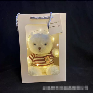 Oso de Peluche en Caja de Regalo Brillante, Regalo de Cumpleaños, Peluche de Oso de Peluche, Regalo Empresarial, Productos para Puestos de Mercado Nocturno - Product Image 5