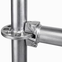 Échafaudage à anneaux réglable robuste en acier Q235, capacité de charge de 800 kg, garantie de 5 ans, design industriel pour usage commercial