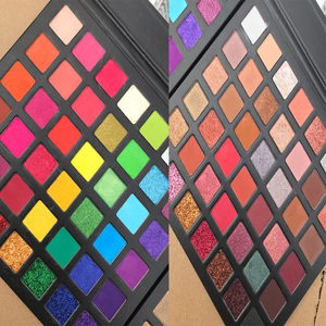 उच्च पिग्मेंटेशन आंखों की छाया अनुकूलित लोगो कम मोक 42 रंग दृष्टि पैलेट - Product Image 4