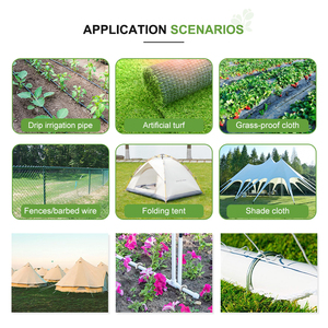 Estacas de Aço Galvanizado para Jardinagem Moderna, Estacas de Tenda com Gancho em J, Ancoragem de Solo - Product Image 6