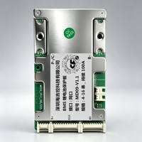 Système de gestion de batterie BMS 6-20S avec équilibrage pour batteries au lithium LiFePO4/NCM 12V-60V, carte PCB en aluminium, ISO9001/CE/ROHS