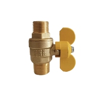 Válvula de Bola de Latón Manual 600 WOG de Alta Presión con Unión de Agua, Sellado de PTFE, Larga Duración, 1/4''-4'', Colector de Extensión