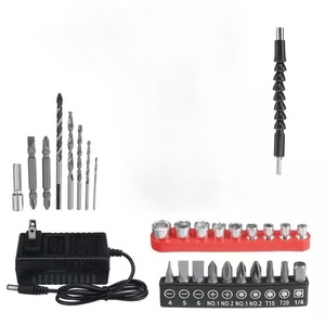 Tùy Chỉnh Cầm Tay Máy Khoan Chế Biến Gỗ Xe Công Cụ <span class=keywords><strong>Kit</strong></span> 21V Không Dây Không Chổi Than Lithium Khoan Điện - Product Image 6