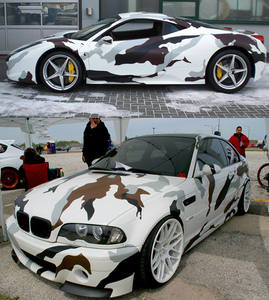 Sans Bulles d'air Camouflage Forestier De <span class=keywords><strong>Carrosserie</strong></span> Complet Film De Voiture En Vinyle Wrap - Product Image 3