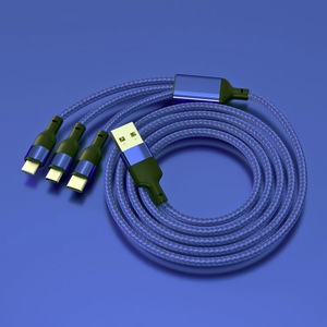 1.2m 66W 3 in 1 Multi Usb Charger Charging Cable for Smart Phones - Product Image 2