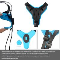 Hongdak moto casque mentonnière mentonnière support de montage pour GoPros Heros accessoires 13/12/11/10/9/8/7/6/5/4