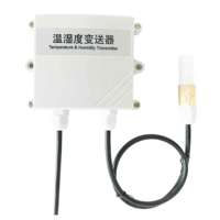Capteur de température et d'humidité mural industriel RS485 Modbus RTU sans affichage, transmetteur avec contrôle intelligent par application OEM pour CVC