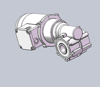 Réducteur d'équipement de lavage de voiture à portique WashTec Le réducteur de moteur à courant alternatif peut être personnalisé production OEM