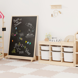 Tablero de dibujo moderno para niños, <span class=keywords><strong>pizarra</strong></span> magnética, pintura de garabatos para bebés, <span class=keywords><strong>pizarra</strong></span> blanca pequeña, tablero de escritura borrable para el hogar - Product Image 4