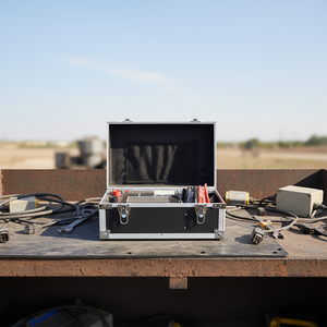 جهاز اختبار مقاومة التلامس (ميكرو أوميتر) مجموعة اختبار مقاومة الدوائر ثلاثية الأطوار مقياس أوم رقمي دقيق (100A/200A/600A) - Product Image 1