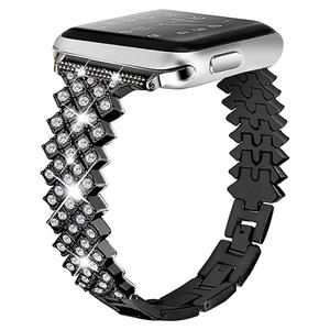 Luxury Full Rhinestone Watch <b>Strap</b> for Apple watch S 10 11 46mm Ultra 49mmm SE 44mm 42mm 38mm Metal Replacement Watch Band - Product Image 5