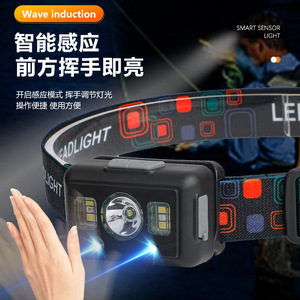 Thousand Miles of Light Peak Headlamp 54g Rechargeable Led Adjustable For Outdoor Cycling Night Running Fishing - Product Image 2