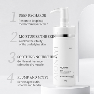 Sérum Resserre-Pores Marque Blanche avec Hyaluronate de Sodium et Oligopeptides – Hydratation Profonde et Lissage du Visage 100g - Product Image 2