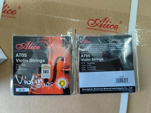 Alice Bộ Dây Đàn <span class=keywords><strong>Violin</strong></span> A705 Lõi Thép Phủ Thép Không Gỉ Ni-fe Cuộn Dây 4 Dây Cho 4/4,3/4,1/2,1/4,1/8 - Product Image 6