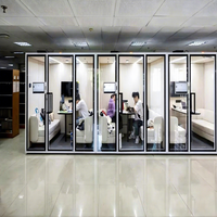 Mobilier de bureau, Cabine de travail insonorisée, Cabine téléphonique de bureau, Cabine acoustique, Cabine de travail et de réception pour loisirs