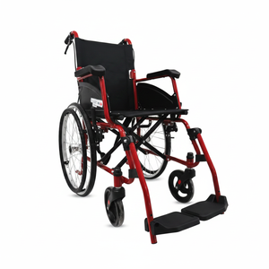 Fauteuil roulant manuel en acier pour enfants, très bien noté – Léger, confortable, structure durable, mouvements fluides, emballage en vrac - Product Image 2