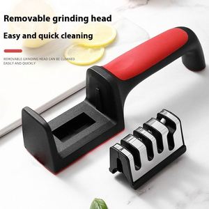 Hot Sale Stainless Steel 4 in 1 Kitchen Ergonomic <b>Scissors</b> Tool Knife <b>Sharpener</b> - Product Image 4