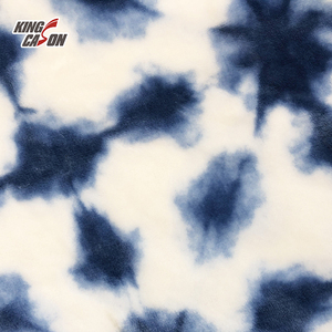 KINGCASON produttore competitivo all'ingrosso 100 Poly Double face Tie Dyeing classico tessuto in pile di flanella per la fodera del <span class=keywords><strong>letto</strong></span> - Product Image 2